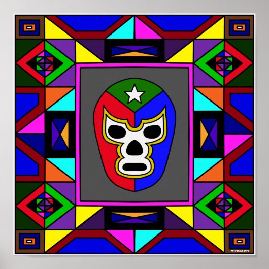 TexMex Luchadorポスター ポスター (正面)