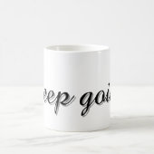 Text Design Mug コーヒーマグカップ (中央)