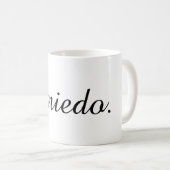 Text Design Mug コーヒーマグカップ (正面右)