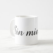 Text Design Mug コーヒーマグカップ (正面左)