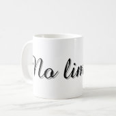 Text Design Mug コーヒーマグカップ (正面左)