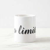 Text Design Mug コーヒーマグカップ (中央)