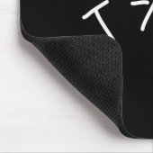 Text In Japanese Shirt That Says - Funny Japan Tex マウスパッド (コーナー)