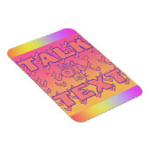 Text Or Talk Refrigerator  マグネット (右側)