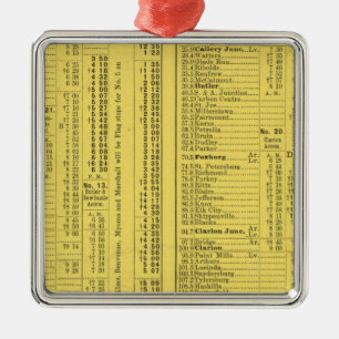 Text Page PittsburghおよびWestern Railway Company メタルオーナメント