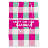 Text Template ミディアムペーパーバッグ (裏面)