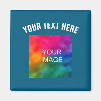 Text Upload Photo Template Boys Kids Modern _1  マグネット