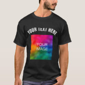 Text Upload Photo Template Boys Kids Modern _1 Tシャツ (正面)