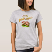 Texte sympa : On partage ? Tシャツ (正面)