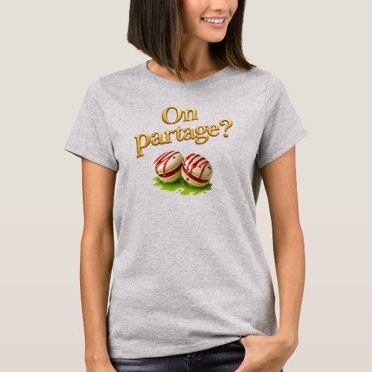Texte sympa : On partage ? Tシャツ (正面)