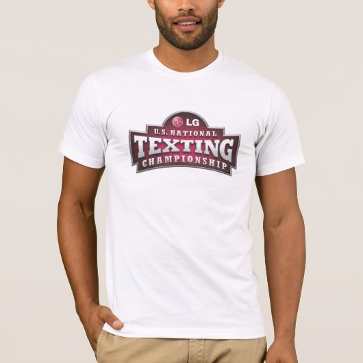 Texterのロゴのティー Tシャツ (正面)