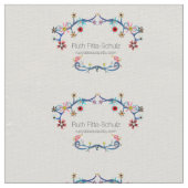 TEXTILロゴテンプレート ファブリック (クローズアップ)