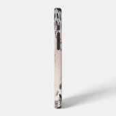 Textile Leopard:フローラチェーンパターン iPhoneケース (左側面)