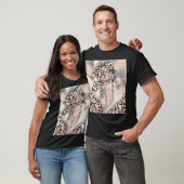 Textile Leopard:フローラチェーンパターン Tシャツ (ユニセックス)