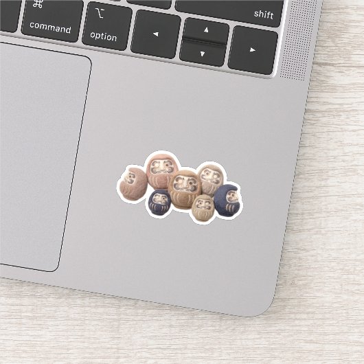 Textile Ukiyoe Artwork – Layered Felt Japanese  シール (詳細)