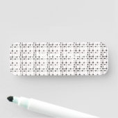 TextLogo名最高のタグのパーソナライズ 名札 (インサイチュ)