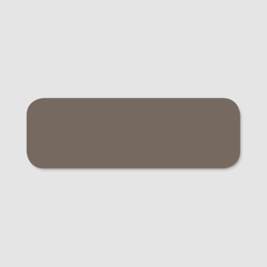 TextLogo名最高のタグの色のカスタマイズ 名札 (正面)
