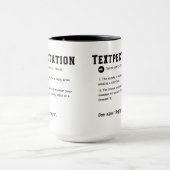 Textpectation Mug -文字応答の待機 マグカップ (中央)