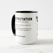 Textpectation Mug -文字応答の待機 マグカップ (正面左)