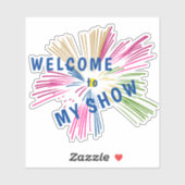 Texts on Fireworks シール (シート)