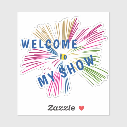 Texts on Fireworks シール (シート)