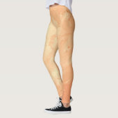 Textura15 de la obra Nuit Filtro dramático cálido レギンス (左)