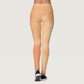 Textura15 de la obra Nuit Filtro dramático cálido レギンス (裏面)