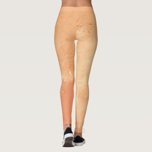 Textura15 de la obra Nuit Filtro dramático cálido レギンス (裏面)