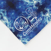 Textura #10.0 de la obra Cerezas フリースブランケット (角)