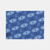 Textura #10 de la obra Cerezas フリースブランケット (正面(横))