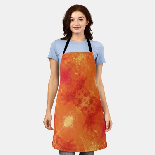 Textura #10 de la obra Nuit エプロン (着用した状態)