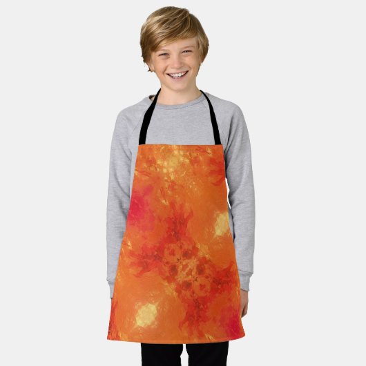 Textura #10 de la obra Nuit エプロン (着用した状態)