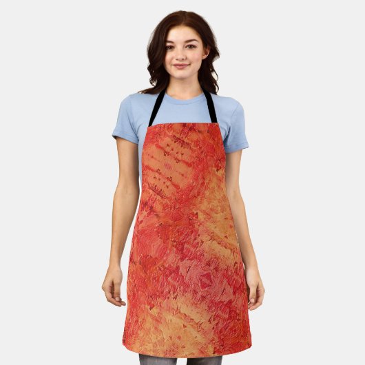 Textura #10 de obra Horizonte エプロン (着用した状態)