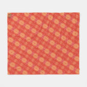 Textura #10 de obra Horizonte フリースブランケット (正面(横))