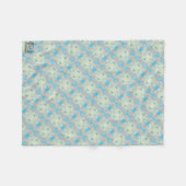 Textura #10 de obra La roca フリースブランケット (正面(横))