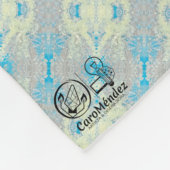 Textura #10 de obra La roca フリースブランケット (角)