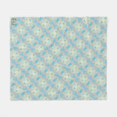 Textura #10 de obra La roca フリースブランケット (正面(横))