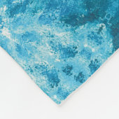 Textura #11 de la obra Cerezas フリースブランケット (角)