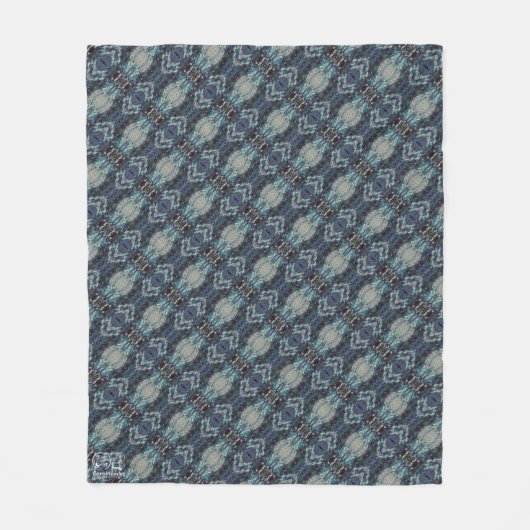 Textura #11 de la obra Maritimo フリースブランケット (正面)