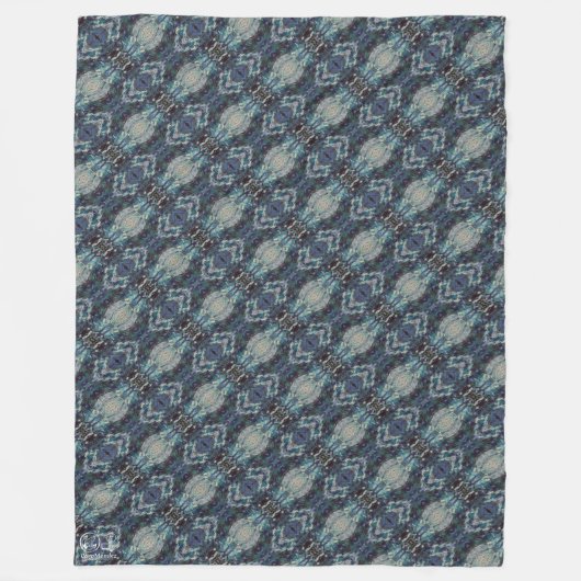 Textura #11 de la obra Maritimo フリースブランケット (正面)