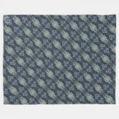 Textura #11 de la obra Maritimo フリースブランケット (正面(横))