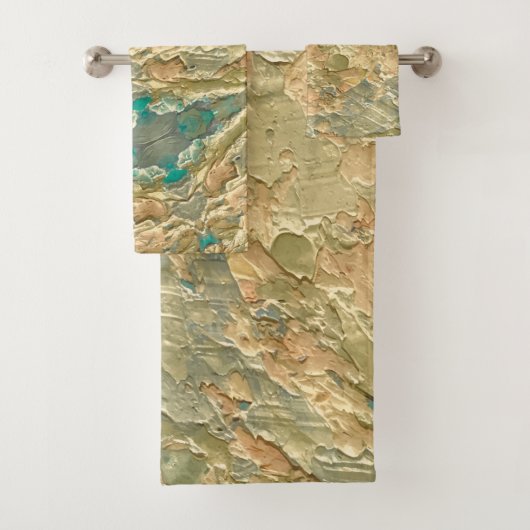 Textura #11 de obra Amanecer バスタオルセット (インサイチュ)