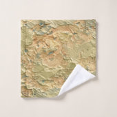 Textura #11 de obra Amanecer バスタオルセット (ウォッシュタオル)