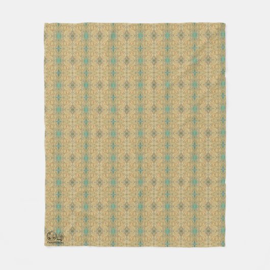 Textura #11 de obra Amanecer フリースブランケット (正面)