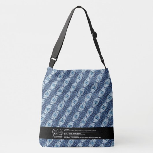 Textura #12 de la obra Cerezas クロスボディバッグ (裏面)