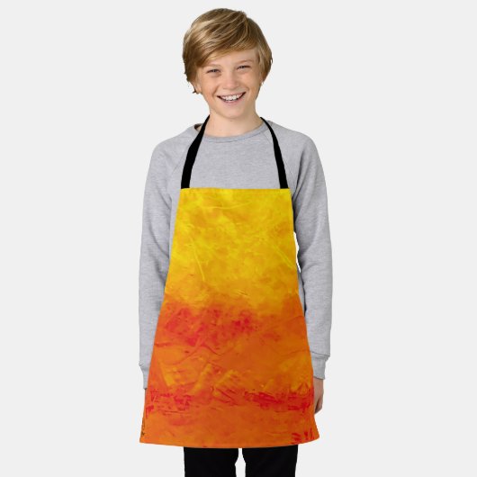 Textura #12 de la obra Fantasía y realidad エプロン (着用した状態)