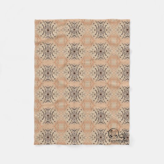 Textura #12 de la obra Viendo a travez de los ojos フリースブランケット (正面)