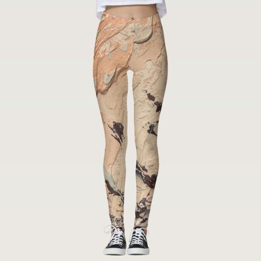 Textura #12 de la obra Viendo a travez de los ojos レギンス (正面)