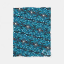 Textura #12 de obra Horizonte フリースブランケット