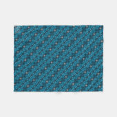 Textura #12 de obra Horizonte フリースブランケット (正面(横))